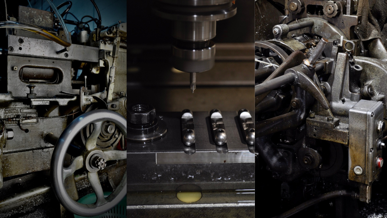 A youtube video showing  the machines used to built the buckles for Macks Belts